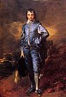 Thomas Gainsborough Famous Paintings - The Blue Boy